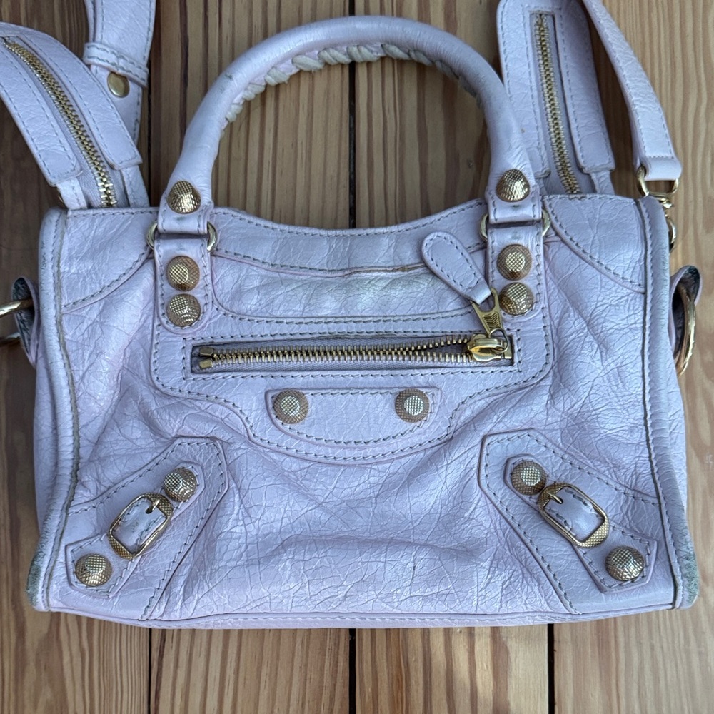 Balenciaga pink city mini bag - Picture 2 of 10